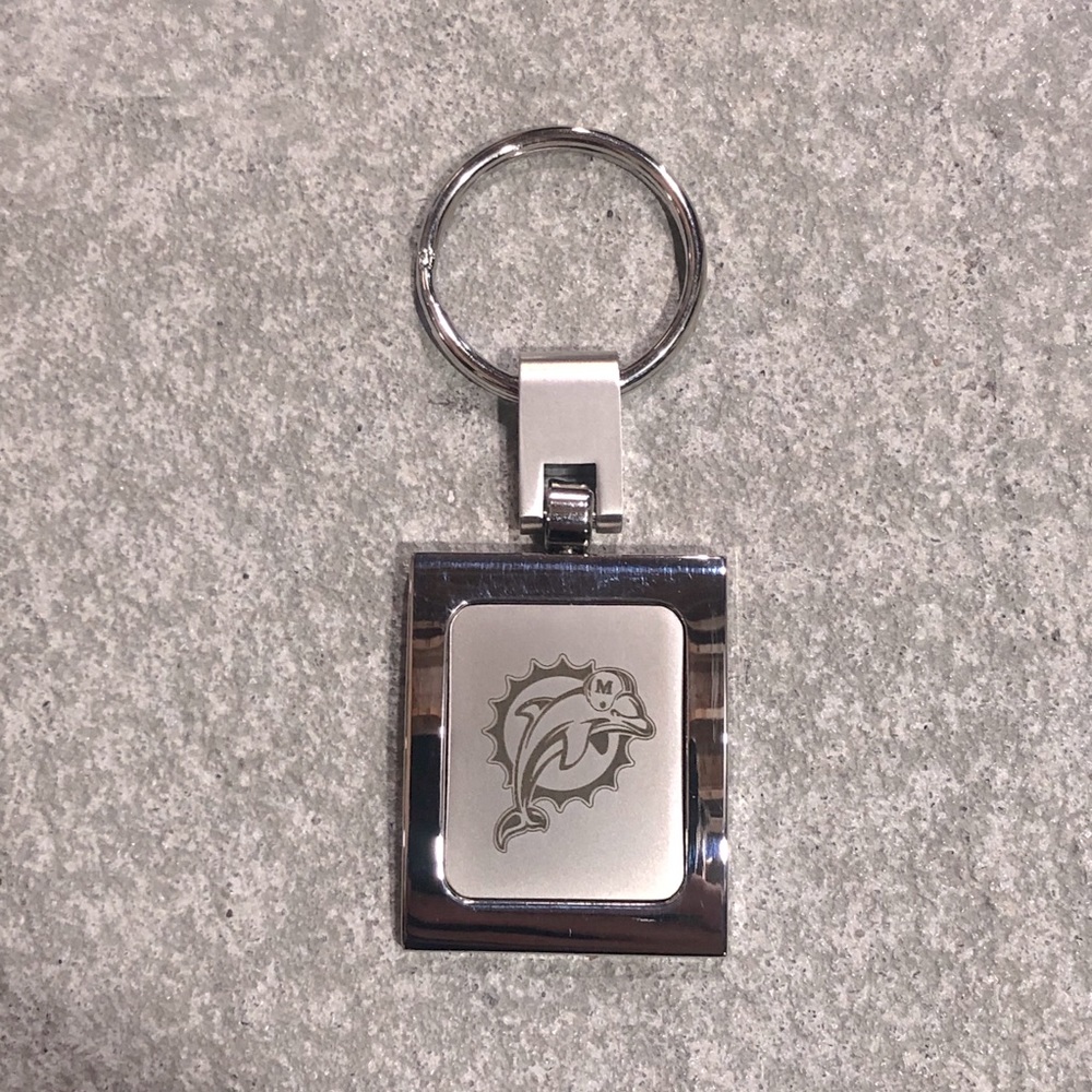 Official NFL Miami Dolphins Keychain